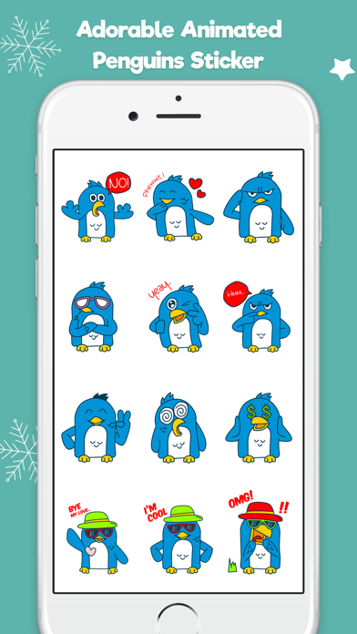 Penguin Stickers Animated screenshot 2