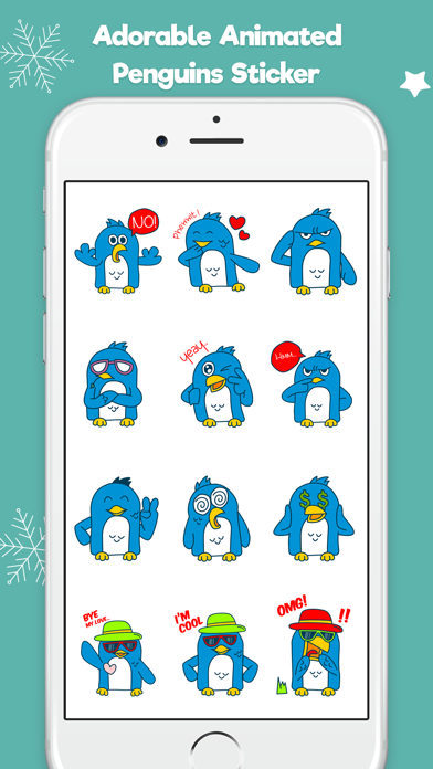 How to cancel & delete Penguin Stickers Animated from iphone & ipad 2