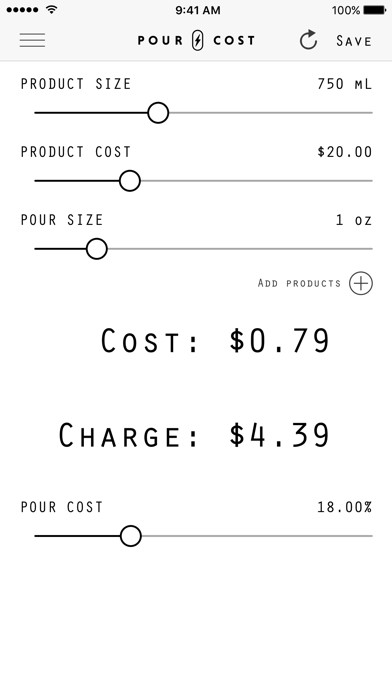 How to cancel & delete Pour Cost from iphone & ipad 1