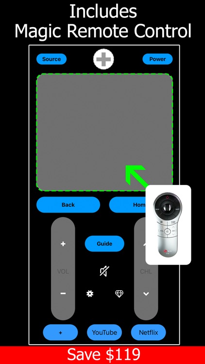 Remote TV for LG Smart