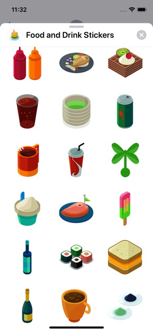 Food and Drink Stickers(圖3)-速報App