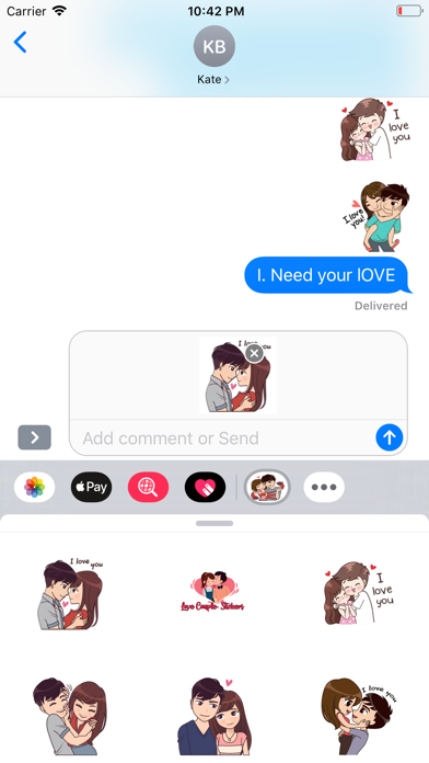 Love Doves Stickers screenshot 4