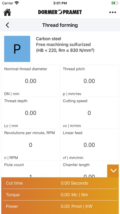 Dormer Pramet Calculators screenshot-3