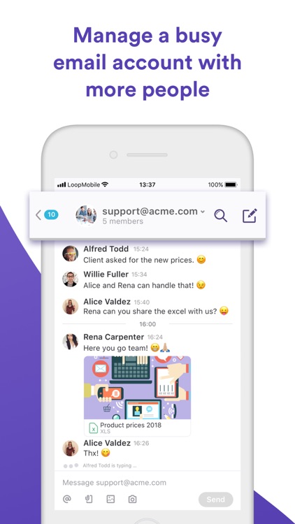 Loop Email: Mail & Team Chat