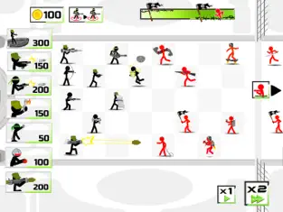 Screenshot 1 Stickman Army : The Defenders iphone