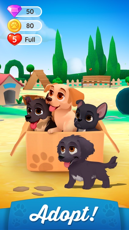 Dogs Home: Match 3 Puzzles screenshot-3