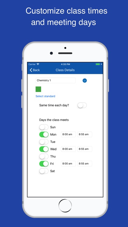 Class Planner for teachers screenshot-4