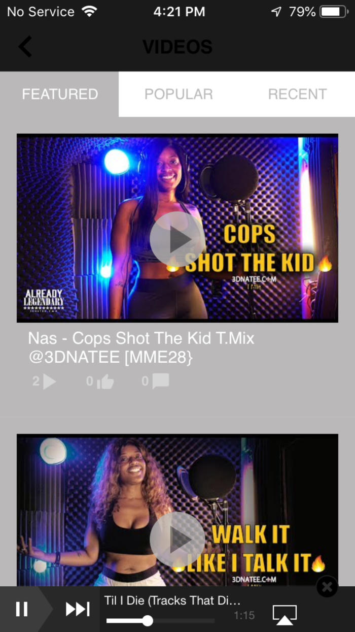 THE OFFICIAL 3DNATEE APP