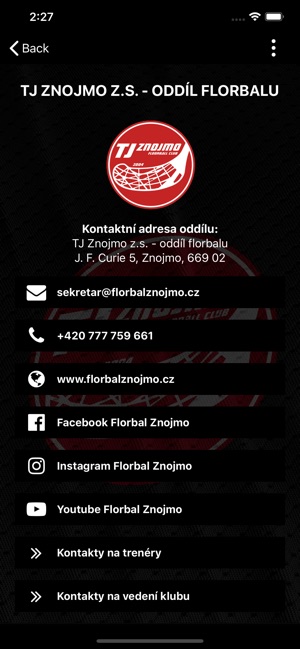 Florbal Znojmo(圖4)-速報App