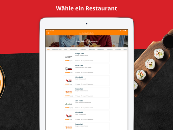 Lieferheld - Pizza, Pasta, Sushi, Burger, Salat und anderes Essen bestellen screenshot