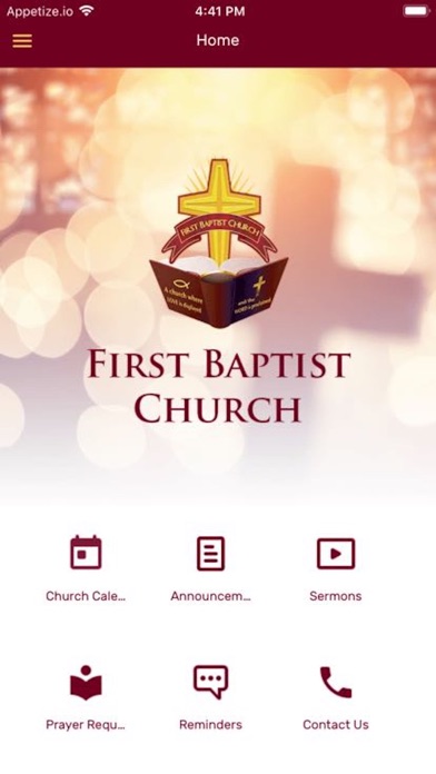 How to cancel & delete First Baptist Palm Springs from iphone & ipad 1