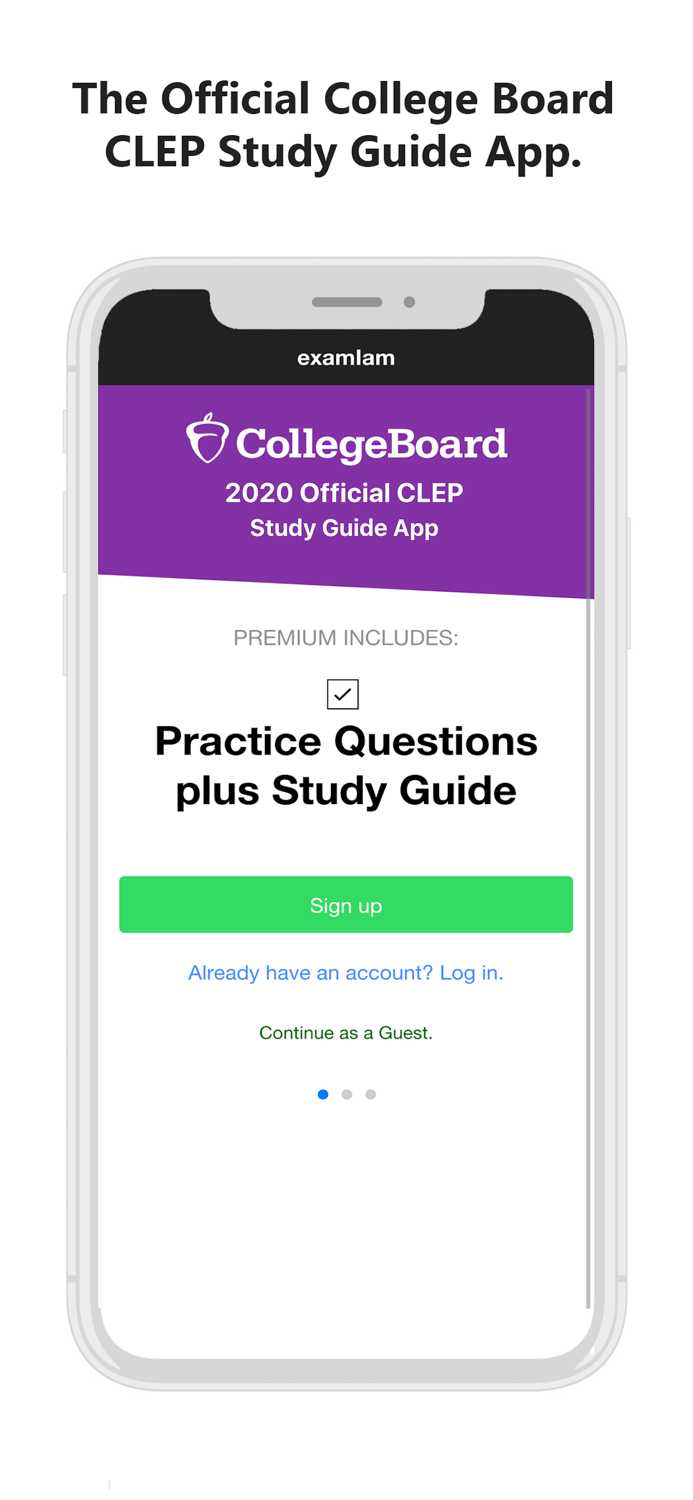 Official CLEP Study Guide App