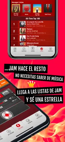 Screenshot 2 Jam: Creador de canciones iphone