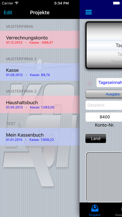 How to cancel & delete Kassenbuch-PRO from iphone & ipad 1