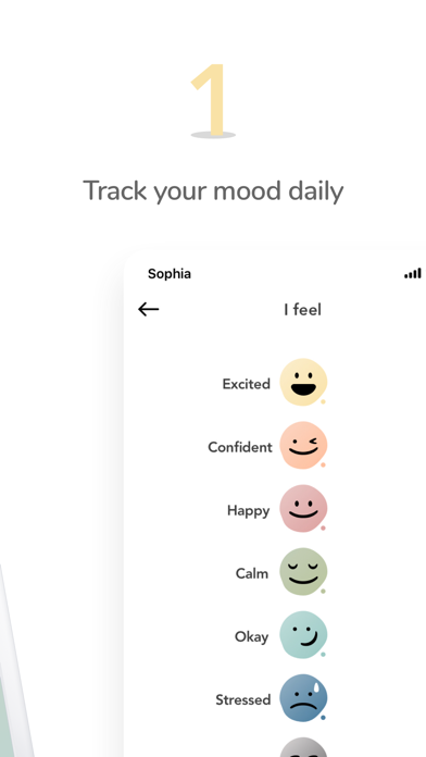 Sophia - Master Your Mood screenshot 2