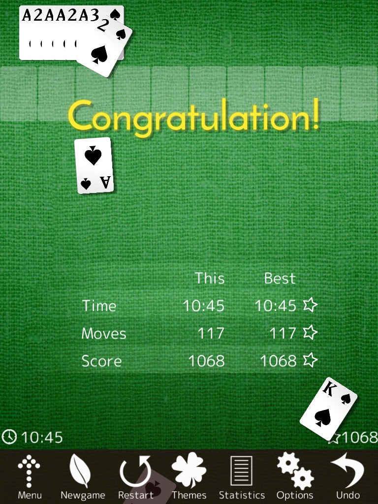 Simple-SpiderSolitaire screenshot 3