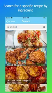gf meal recipes iphone screenshot 3