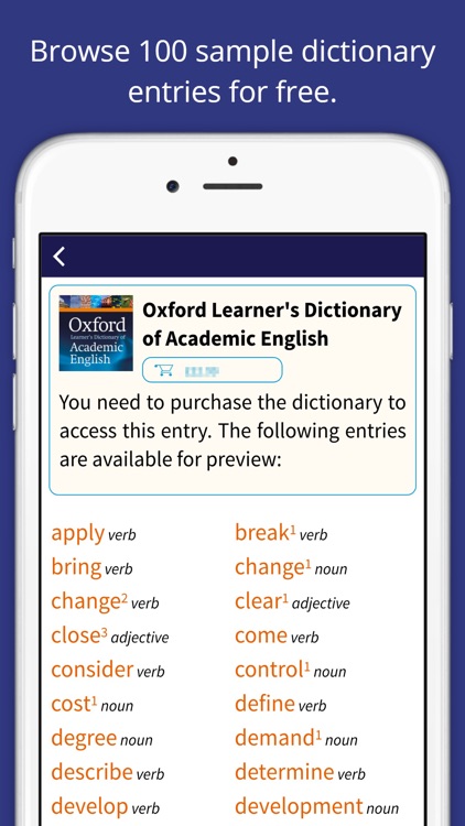 Oxford Learner’s Academic Dict screenshot-0