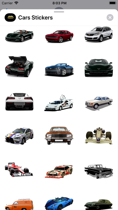 Cars Stickers New Pack screenshot 2