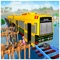 There is an island full of luxuries in these island games with real train cargo transport game feel