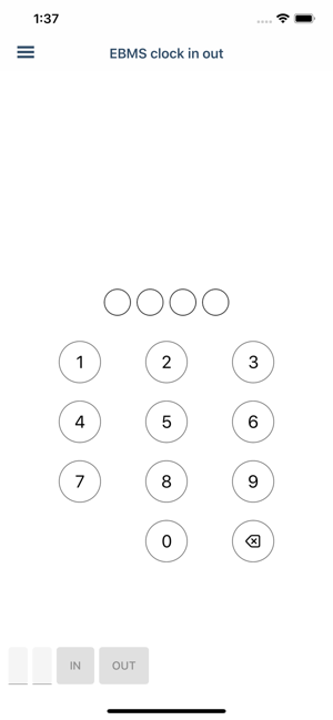 EBMS Offline Time Clock