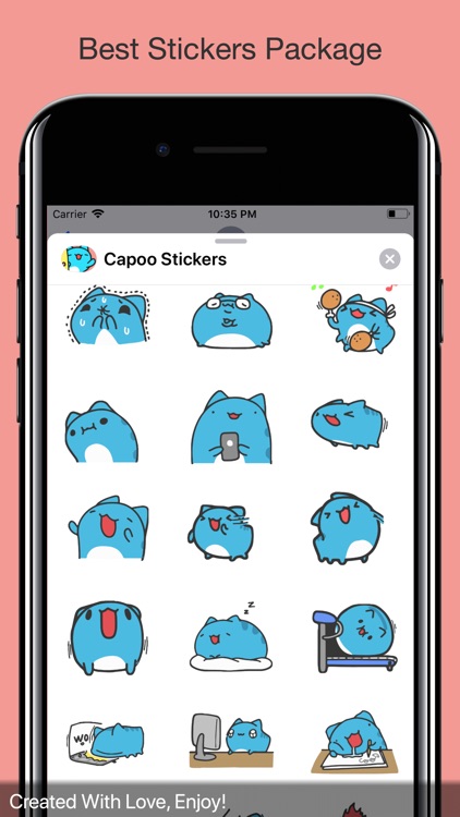 Capoo Stickers