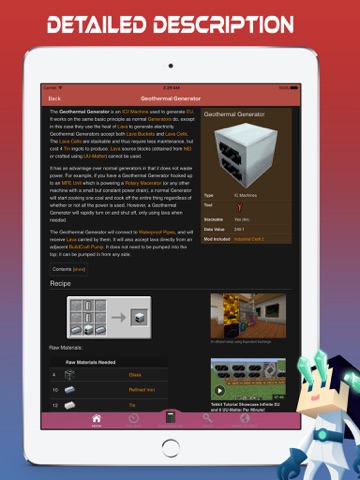 Mods crafting for minecraft PC - náhled