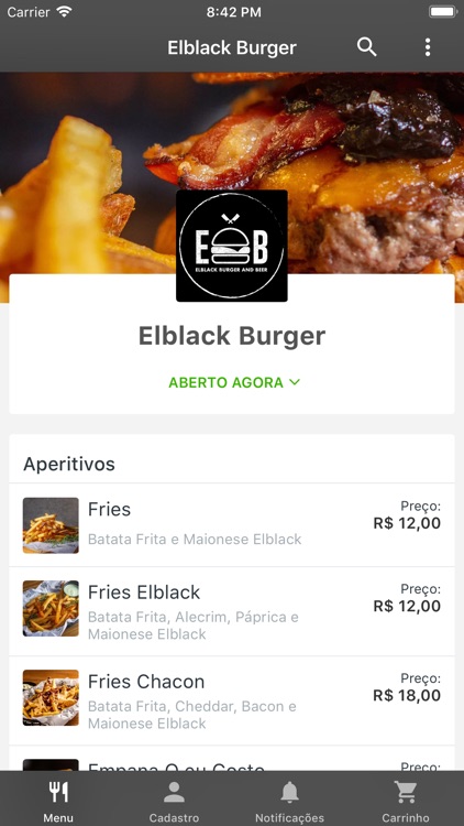 Elblack Burger Delivery