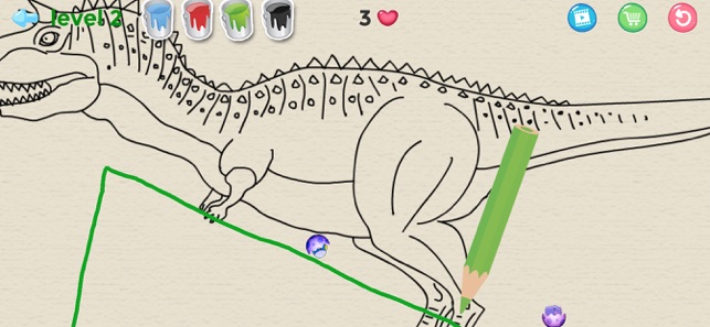 Dino line Draw - Drawing Game(圖3)-速報App