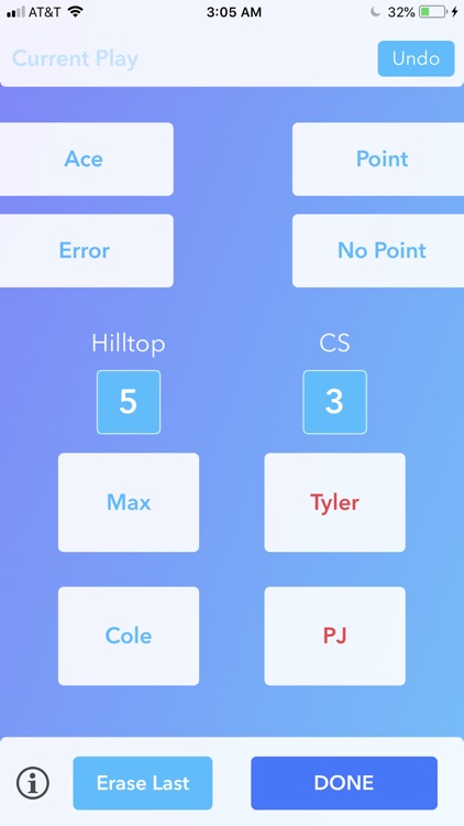 Roundnet Stats Tracker