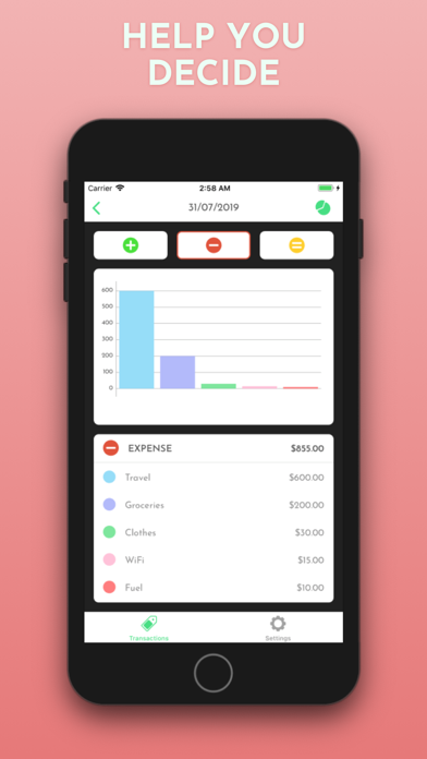 Expense Tracker: Easy Tracking screenshot 3