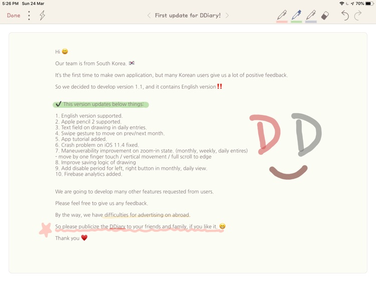 DDiary - Draw your journal screenshot-3