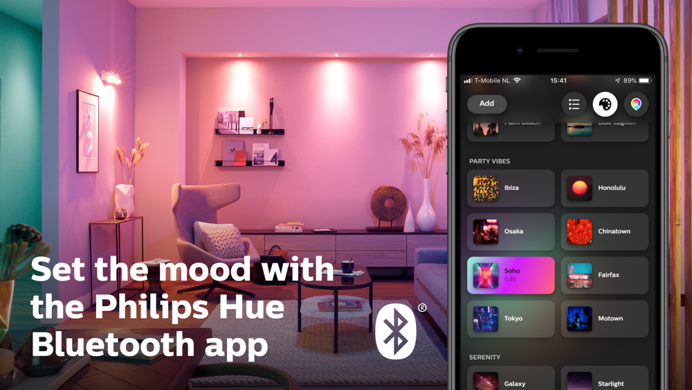 Philips Hue Bluetooth App for iPhone Free Download