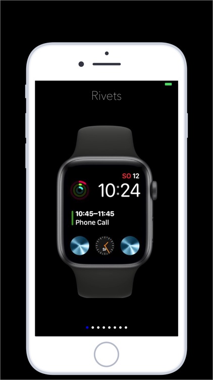 Rivets - rugged watch faces