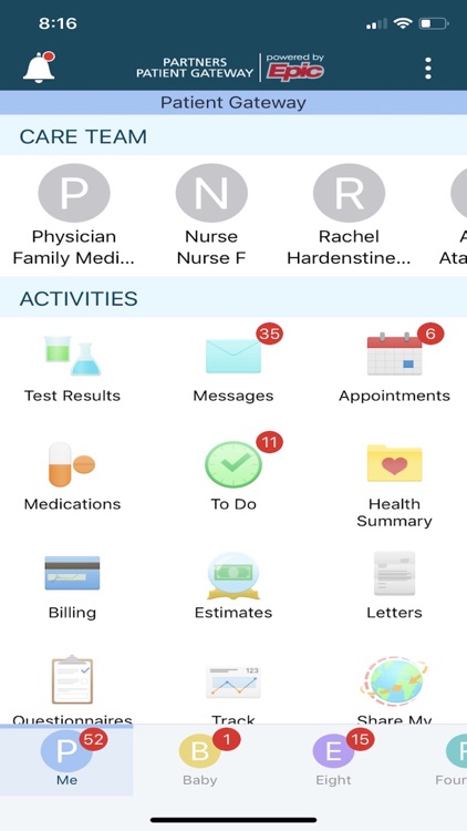 Partners Patient Gateway