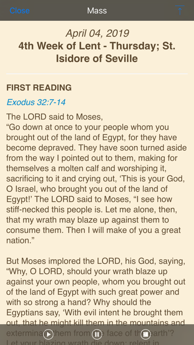 iMissal Catholic (Mass Reading, Calendar, Lectionary) Screenshot 6