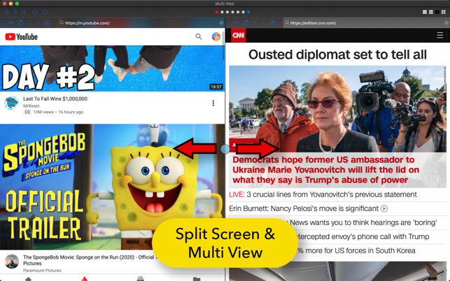 Multi Web View: Split Screen(圖2)-速報App