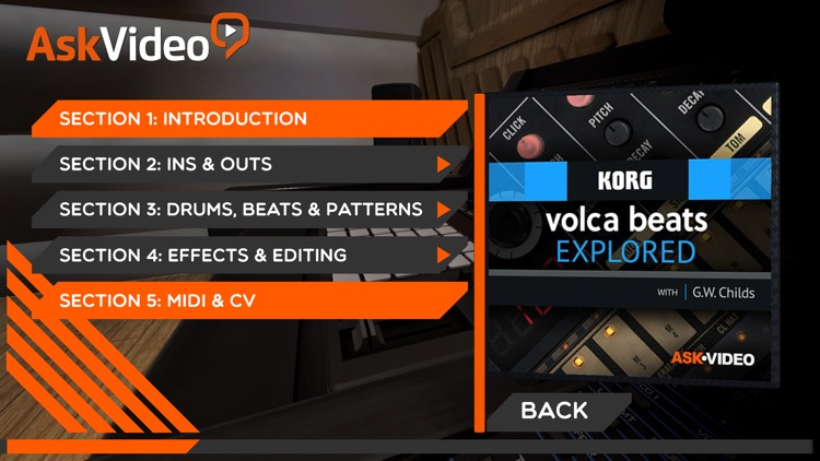 Exploring volca beats Course