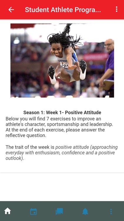 Student Athlete Program