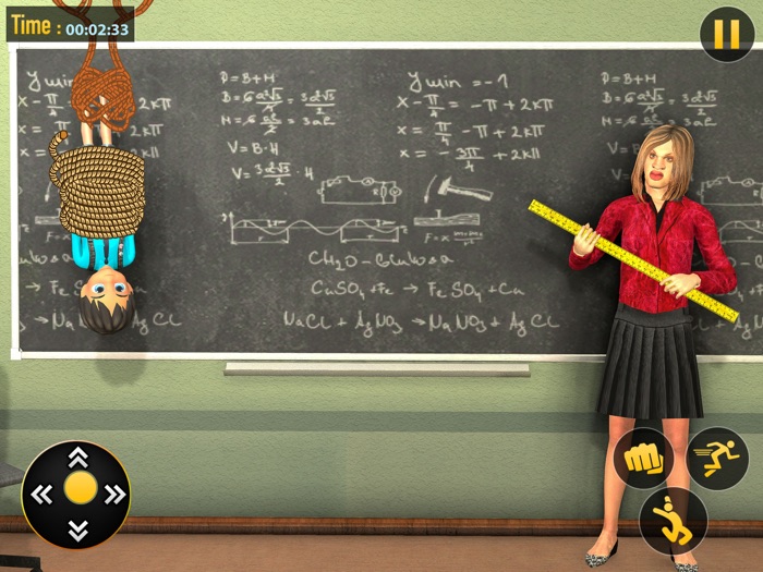 Halloween Horror Scary Teacher