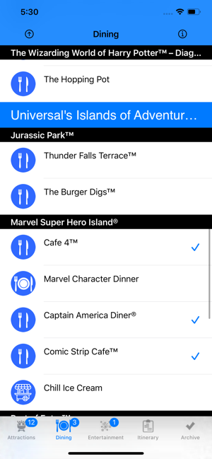 Theme Park Checklist: Orlando(圖2)-速報App