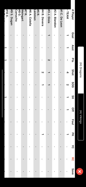 Soccer Scorebook + Stats(圖3)-速報App