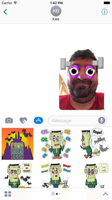 Screenshot #3 pour Fronkonsteen Stickers