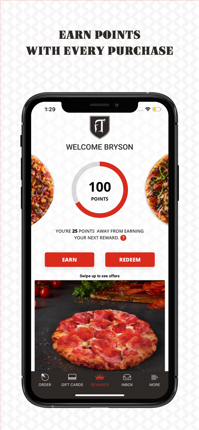 Round Table Pizza Rewards