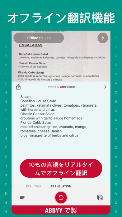 カメラスキャナー: 英語を日本語に訳すアプリ screenshot1