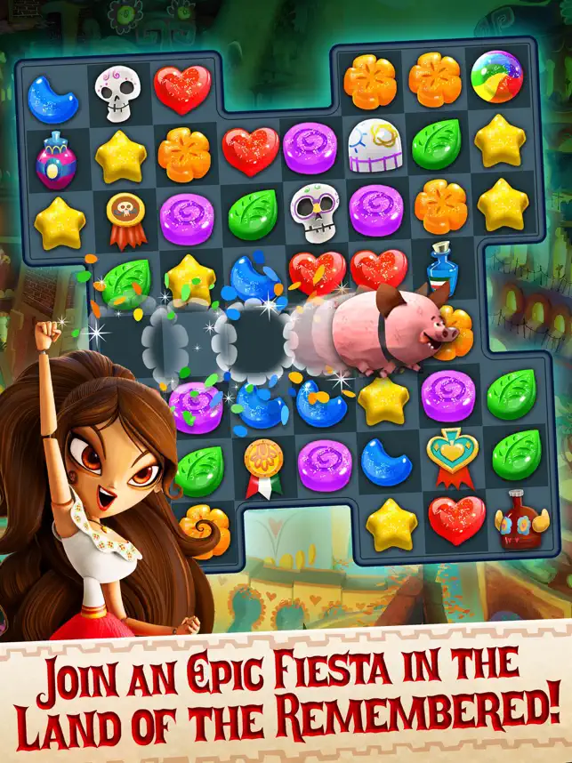 Imatge 2 Sugar Smash: Book of Life iphone