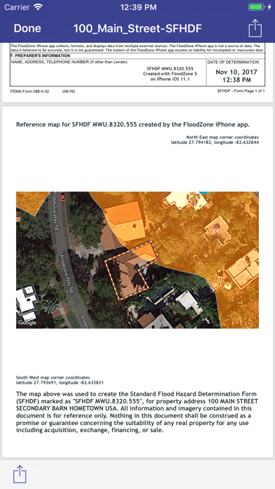 How to cancel & delete Flood Maps & ZDs from iphone & ipad 4