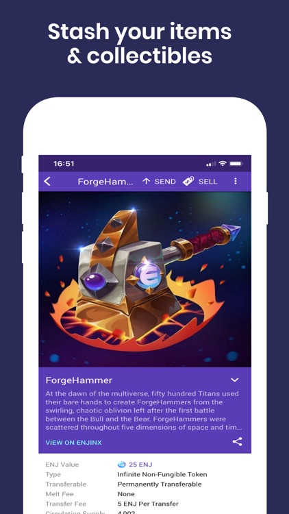 Enjin Crypto Blockchain Wallet screenshot-4