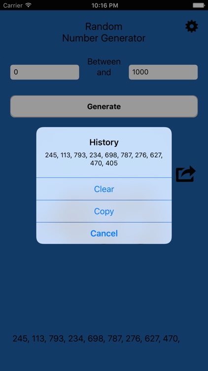 The Random Number Generator