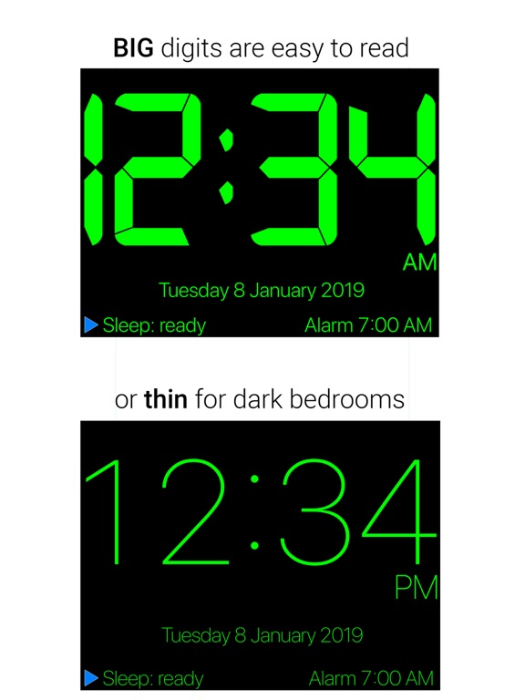 TalkingAlarm - Best bedside clock! screenshot